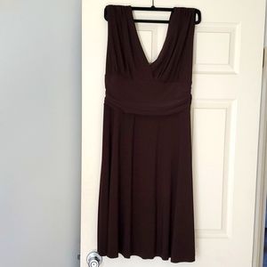 LAST CALL MUST GO Tank style A line brown dress size 1x
